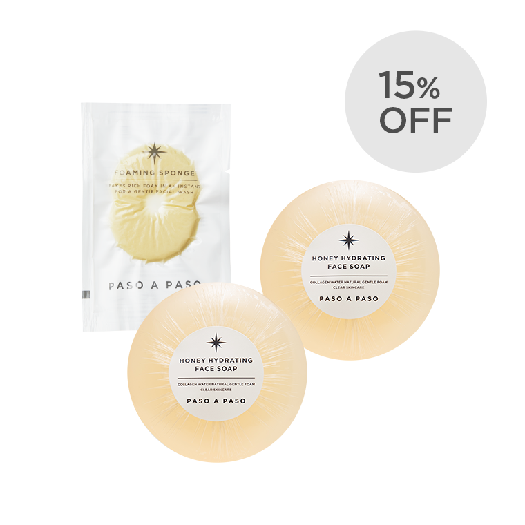 【15%OFF】ハニー ハイドレーティング フェイス ソープ100g × 2個セット(スポンジ1個プレゼント)