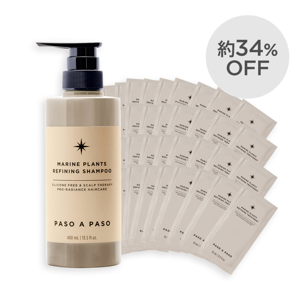 マリン プランツ リファイニング シャンプー 400ｍL × 2個
