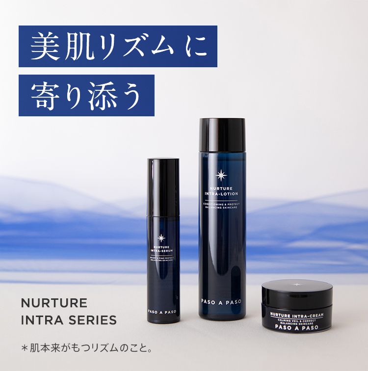 美肌リズムに寄り添う。