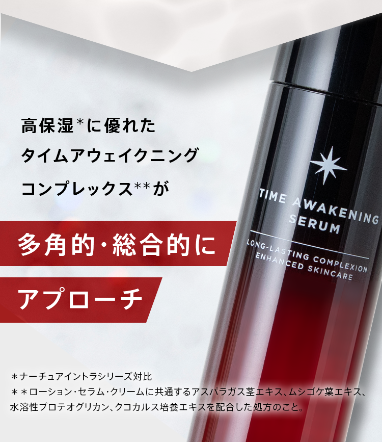 “タイム アウェイクニング コンプレックス”が多角的・総合的にアプローチ